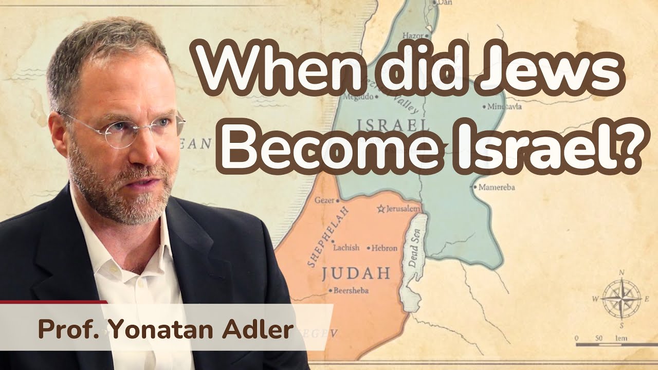 The Origins of Jewish Identity: When Did Jews Actually Become Israel? (feat. Prof. Yonatan Adler)