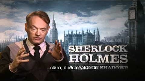 Sherlock Holmes: Juego de sombras / Entrevista con Jared Harris - oficial de Warner Bros.