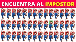 ENCUENTRA EL IMPOSTOR DE MARIO BROS LA PELICULA  🍄 👁️  | ENCUENTRA EN MENOS DE 10 SEGUNDOS