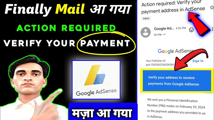 Action Required : Verify Your Payment Address In Google Adsense