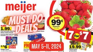 *WOW! BABY DEAL* Meijer 'MUST DO' Deals for5/5-5/11 | 7 for $7 Sale & MORE by Shopping with Shana 1,564 views 3 weeks ago 28 minutes