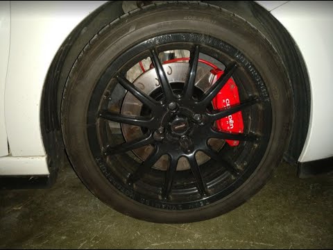 Four pot Brembo upgrade on the DS3