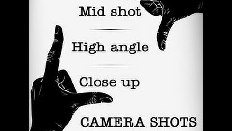 Introduction to shot types and camera movement