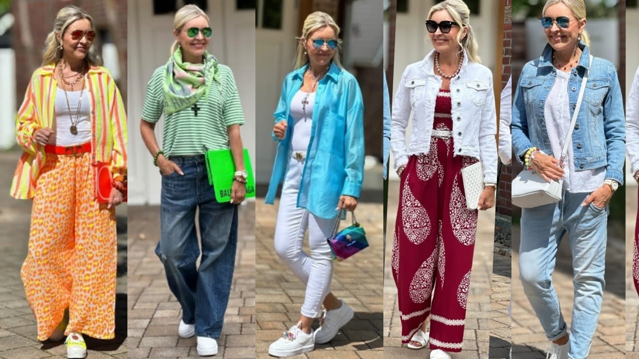 Natural Older Women OVER 50 60 70/Summer Fashion 2025 for beautiful women