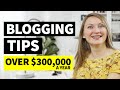 7 UNEXPECTED BLOGGING TIPS for Beginners from a Full-Time Blogger Making Over $300,000/year (2021)