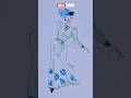 Chic Green Floral Fashion Illustration  SSM Fashion Sketch Tutorial