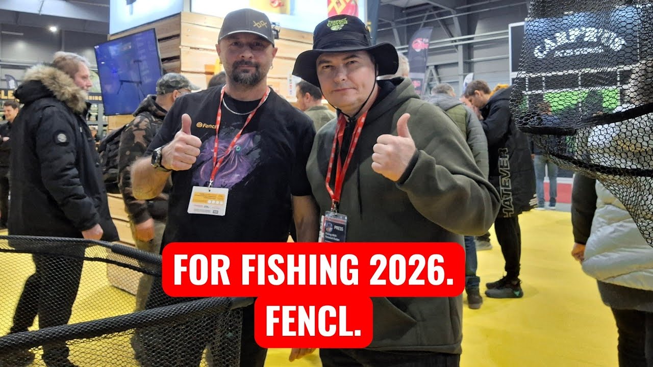 Спілкуємось з FENCL на виставці For Fishing 2026!