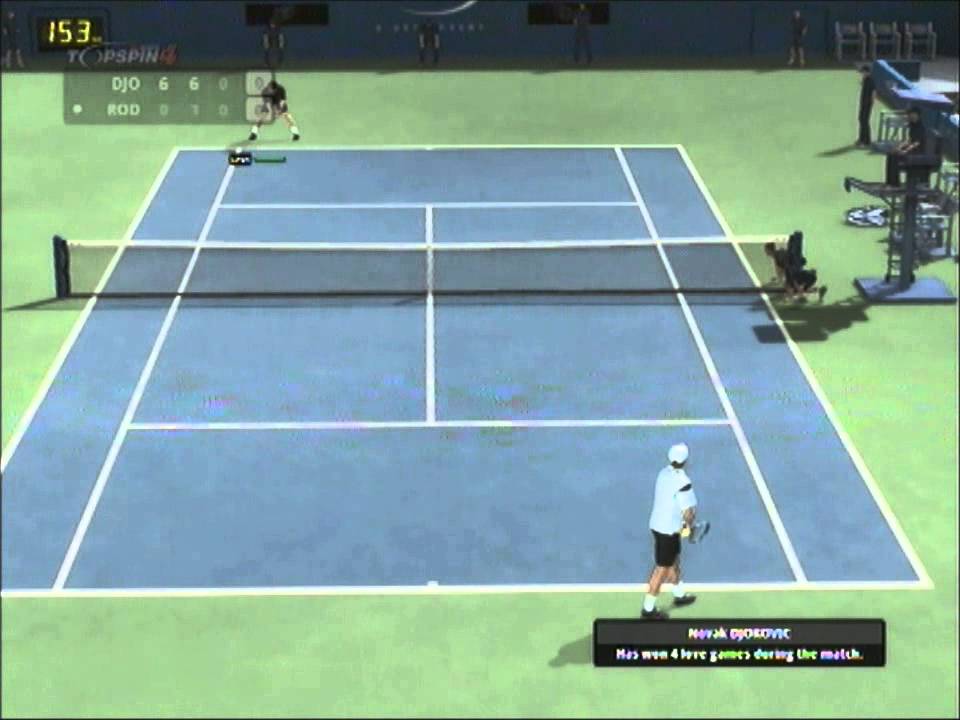 Novak Djokovic vs Andy Roddick US Open 2013 FINAL Top Spin 4 YouTube