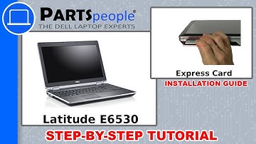 Dell Latitude E6530 (P19F001) Express Card How-To Video Tutorial