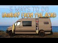 5 Ways To Do Laundry On The Road