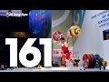 Kim tuan thach 56kg junior 161kg clean  jerk 2014 world weightlifting championships
