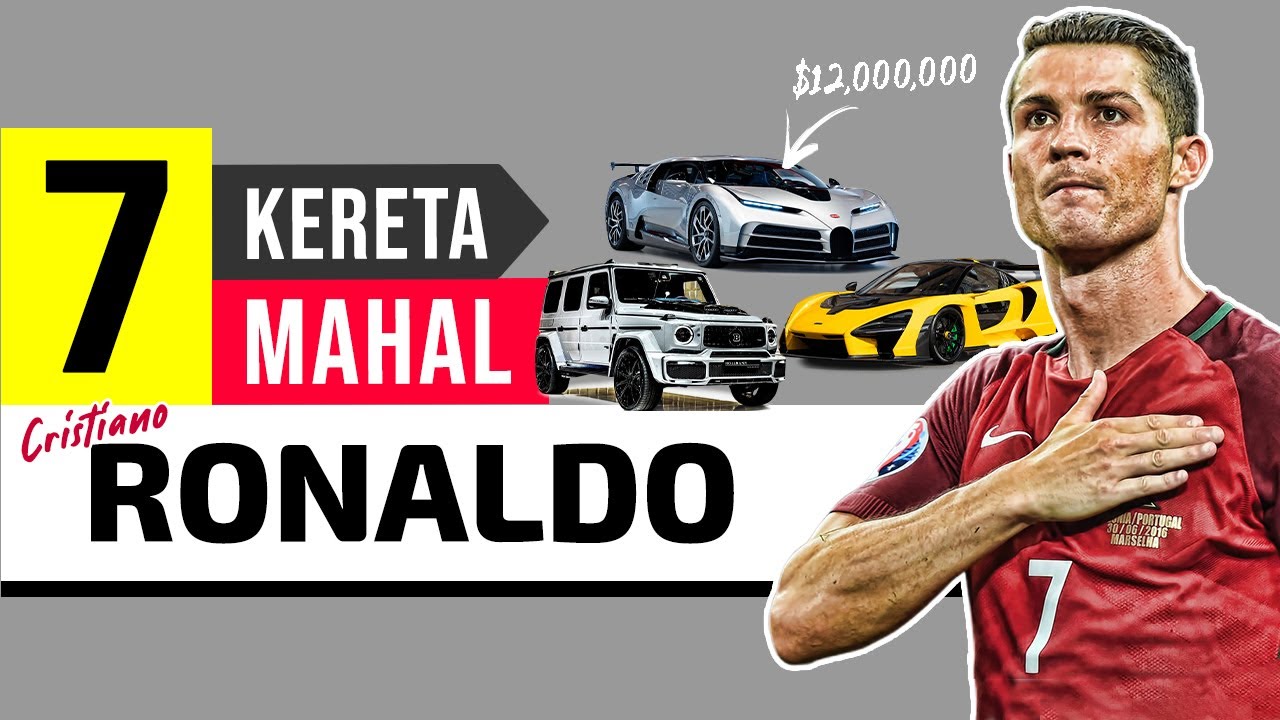 7 Kereta C.RONALDO Paling Gila & Mahal !