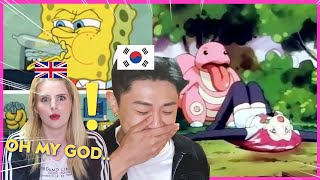 [AMWF]Korean Boyfriend Reacts to PHOTOS that will RUIN your CHILDHOOD * WHAT IS THAT *