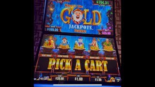 AT GOLDEN NUGGET CASINO! Where is the GOLD JACKPOT BONUS! #buffalo #slot #casino #gaming #bonus