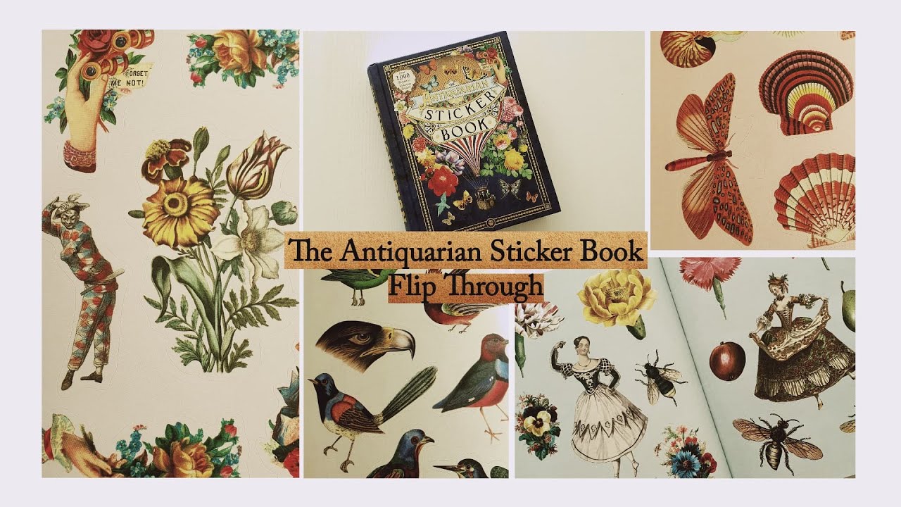 The Antiquarian Sticker Book: Bibliophilia