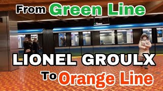 How To Change From Green Line To Orange Line Montreal Metro