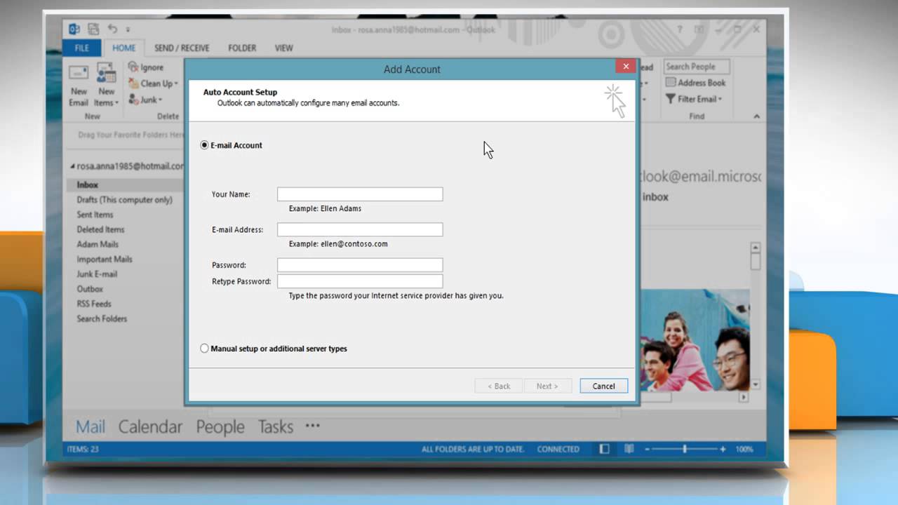 how to delete gmail account in outlook 2013 how to delete gmail account in outlook 2013