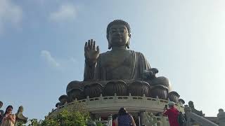 Took Us 7 Minutes To Reach Via Stairs The Buddha Statue In Ngong Ping #ngongping360 #buddha #statue 