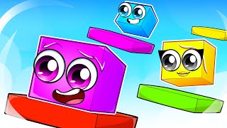 Roblox Obby But You're a CUBE! (Roblox With Friends!)
