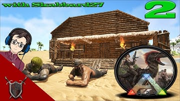 Base Building | Ark Survival Evolved S1E2 | Redstalkerr FT Skabbard27