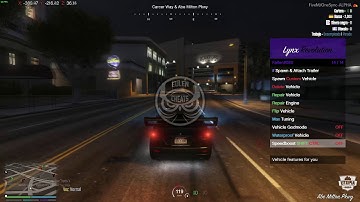 FiveM Mod Menu / Lua Executor / Lynx / Cheat Undetected / AutoUpdate #11