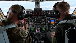 Members of the 350th Air Refueling Squadron Refuel C-17 Globemaster III
