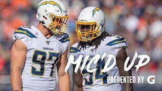 NFL Mic’d Up: Joey Bosa vs. Bears | LA Chargers