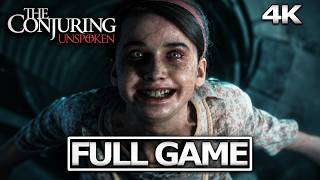 THE CONJURING: UNSPOKEN Full Gameplay Walkthrough / No Commentary【FULL GAME】4K 60FPS Ultra HD Update