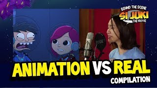 ANIMATION vs REAL - Si Juki the Movie BTS