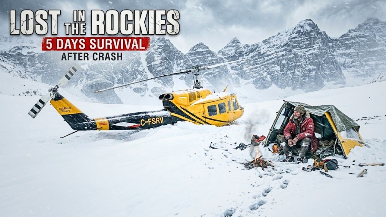 Lost in the Rockies: 5 Days Survival in a Blizzard After Helicopter Tail Rotor Failure