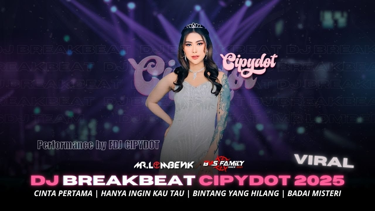 DJ BREAKBEAT CIPYDOT VIRAL 2025 | CINTA PERTAMA | HANYA INGIN KAU TAU | BINTANG YANG HILANG