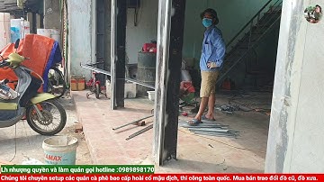 Tập 1 - Khảo sát và thi công quán cà phê bao cấp tại làng Bùng, Thạch Thất, Hà Tây. Lh: 0989898170