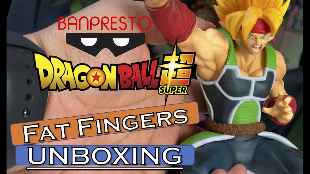 FAT FINGERS UNBOXING Banpresto Dragon Ball Z Super Saiyan Bardock