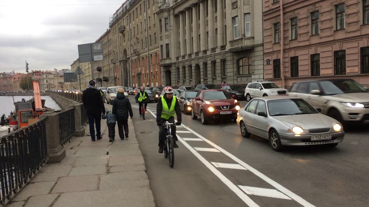 Велодорожки в санкт петербурге