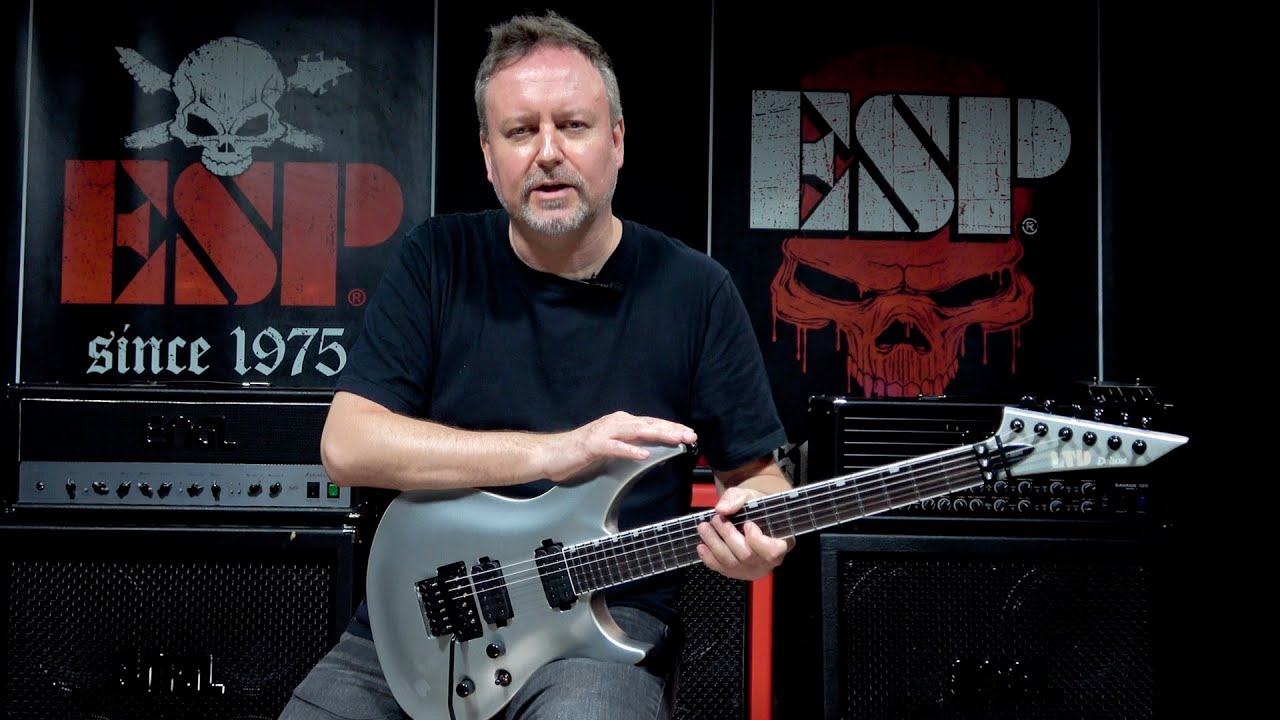 LTD (ESP) H3-1000FR Metallic Silver, Floyd Rose (New for 2024