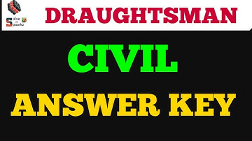 CIVIL | TNPSC DRAUGHTSMAN QUESTION PAPER DISCUSSION & ANSWER KEY 2022