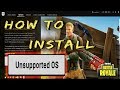 How To Install Fortnite With Unsupported OS