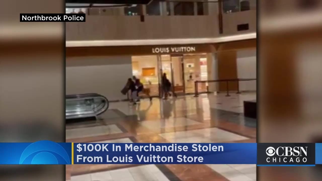 Shoplifters Steal $100,000 In Merchandise From Louis Vuitton Store