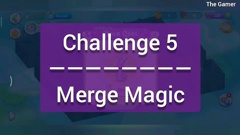 Challenge 5 Merge Magic • 1st, 2nd & 3rd win