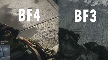 Battlefield 4 vs Battlefield 3 Knife Animation Comparison