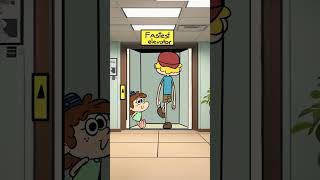 Fastest elevator ever! (Animation meme) #shorts