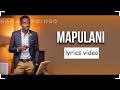 Namadingo - Mapulani lyrics video (720P) HD