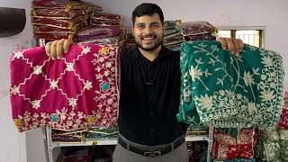 Affordable Zari Work Sarees Budget Designer Saree Collection Wholesale Surat Sarees