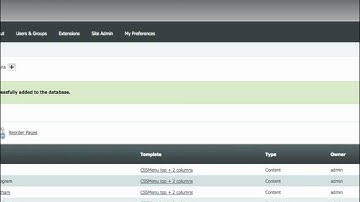 CMS Made Simple - Editing Content
