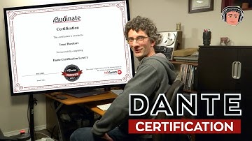 Audinate DANTE Certification - Level 1 Walkthrough