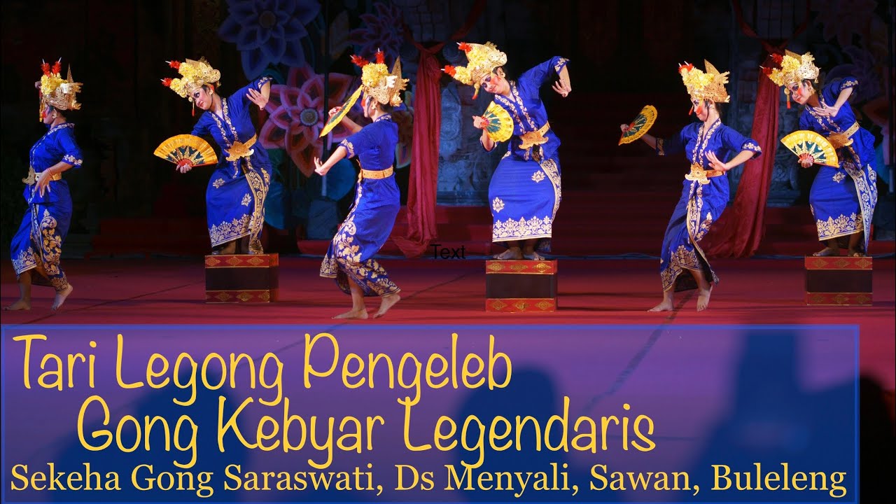 Tari Legong Pengeleb Gong Kebyar Legendaris Kab Buleleng di PKB 2023