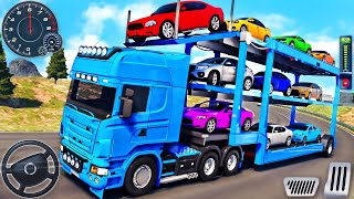 Offroad Car Transporter Truck Driving - Cargo Trailer Truck Parking Simulator - Android GamePlay #2 screenshot 3