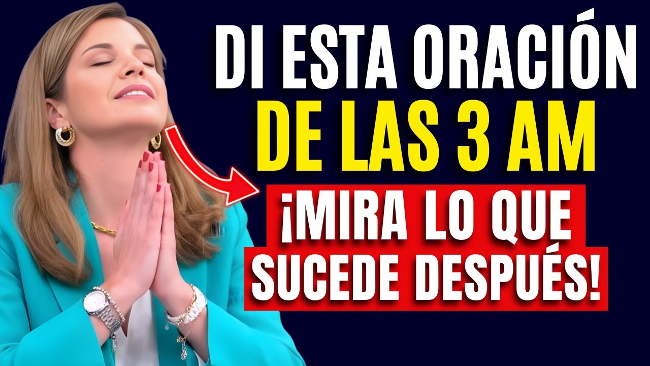 Cómo Orar Cuando Te Despiertas a las 3am (Poderosa Oración de Protección) | Marian Rojas Estapé