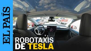 Tesla's robo-taxis in Texas spark safety controversy | EL PAÍS