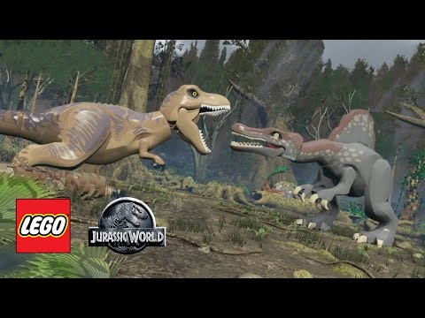 TIRANOSSAURO REX VS ESPINOSSAURO - LEGO Jurassic World